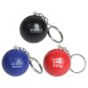 Promotional Round Ball Stress Reliever Key Chain