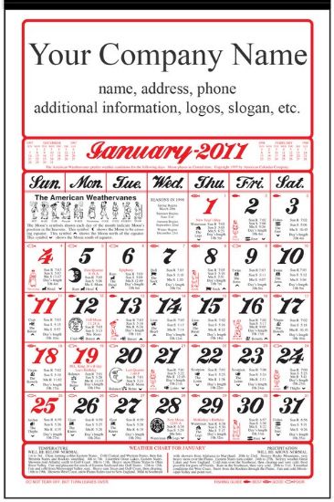 Almanac Calendar 