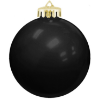 3¼" Usa-Made Round Glossy Shatterproof Ornament