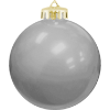 3¼" Usa-Made Round Glossy Shatterproof Ornament