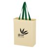 Natural Cotton Canvas Grocery Tote Bag