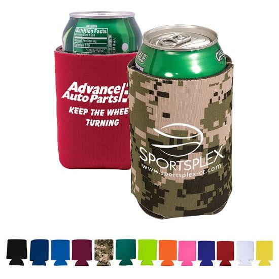 Folding Can Cooler Sleeve