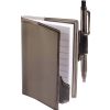 Promotional and Custom Clear-View Jotter with Pen - Translucent Smoke