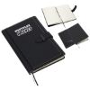 Promotional and Custom Travel Journal with Card Pockets - Black