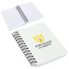 Promotional and Custom Hefty Hardcover Notebook - White