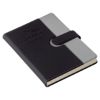 Promotional and Custom Chic Journal with Magnetic Closure - Black Gray