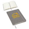 Promotional and Custom Revue RPET Textured Journal - Gray