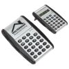 Promotional and Custom Grip & Flip Calculator with Textured Grip - Silver