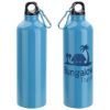 Promotional and Custom Atrium 25 oz Aluminum Bottle - Aqua Blue