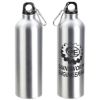 Promotional and Custom Atrium 25 oz Aluminum Bottle - Silver