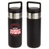 Promotional and Custom Dante 20 oz Vacuum Insulated Bottle with Carabiner Lid - Black