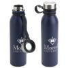 Promotional and Custom Tijuana 23 oz Vacuum Insulated Stainless Steel Bottle - Navy Blue