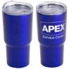 Promotional and Custom Belmont 20 oz Vacuum Insulated Stainless Steel Travel Tumbler - Blue