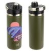 Promotional and Custom NAYAD Traveler 18 oz Stainless Double-wall Bottle with Twist-Top Spout - Olive