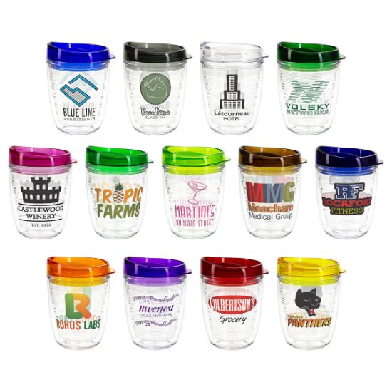 Promotional and Custom Riverside 12 oz Tritan Tumbler with Translucent Lid