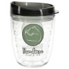 Promotional and Custom Riverside 12 oz Tritan Tumbler with Translucent Lid - Charcoal