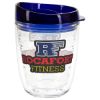 Promotional and Custom Riverside 12 oz Tritan Tumbler with Translucent Lid - Navy Blue