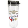 Promotional and Custom Seabreeze 22 oz Tritan Tumbler with Translucent Lid - Charcoal