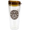 Promotional and Custom Seabreeze 22 oz Tritan Tumbler with Translucent Lid - Mocha