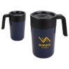 Promotional and Custom Omni 13 oz Stainless Steel Polypropylene Mug - Blue