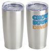 Promotional and Custom Glendale 20 oz Vacuum Insulated Stainless Steel Tumbler - Silver