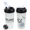 Promotional and Custom Flip-Top 20 oz Plastic Shaker Tumbler - Black