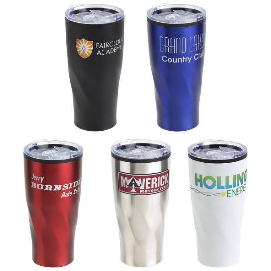 Promotional and Custom Oasis 20 oz Stainless Steel Polypropylene Tumbler