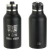 Promotional and Custom NAYAD Traveler 64 oz Stainless Double-wall Bottle with Twist-Top Spout - Black