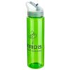 Promotional and Custom Velo 32 oz PET Bottle with Flip-Up Lid - Green