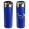 Promotional and Custom Solari 18 oz Copper-Coated Powder-Coated Insulated Tumbler - Blue