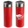 Promotional and Custom Solari 18 oz Copper-Coated Powder-Coated Insulated Tumbler - Red