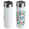 Promotional and Custom Solari 18 oz Copper-Coated Powder-Coated Insulated Tumbler - White