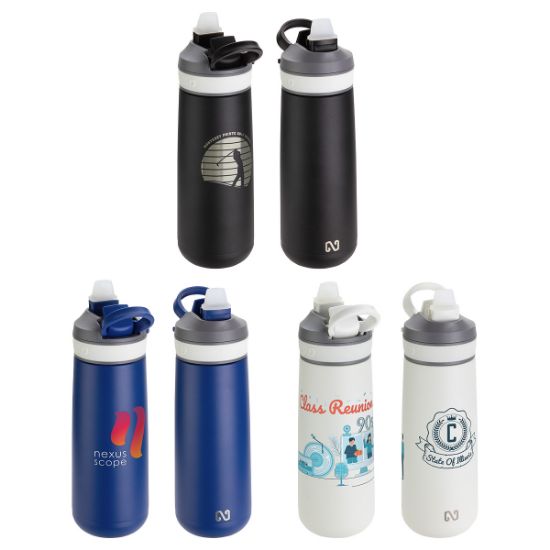 Promotional and Custom NAYAD Vive 23 oz Stainless Double Wall Bottle