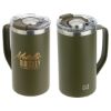 Promotional and Custom NAYAD Metro 20 oz Stainless Double-wall Mug - Olive