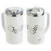 Promotional and Custom NAYAD Metro 20 oz Stainless Double-wall Mug - White