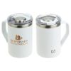 Promotional and Custom NAYAD Metro 15 oz Stainless Double-wall Mug - White