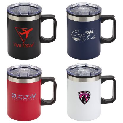 Promotional and Custom Zara 14 oz Stainless Steel Polypropylene Mug