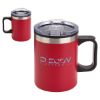 Promotional and Custom Zara 14 oz Stainless Steel Polypropylene Mug - Red