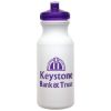 Promotional and Custom Jockey 20 oz Economy Bottle with Push-Pull Lid - Purple