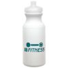 Promotional and Custom Jockey 20 oz Economy Bottle with Push-Pull Lid - White