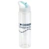 Promotional and Custom Trekker 32 oz PET Chiller Bottle with Flip-Up Lid - Sea Green