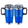 Promotional and Custom San Siro 24 oz Double-wall Travel Mug - Blue