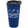 Promotional and Custom Monterey 16 oz Two-Tone Tumbler - Thunderbolt Blue