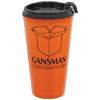 Promotional and Custom Monterey 16 oz Two-Tone Tumbler - Orange