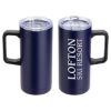 Promotional and Custom Mirage 17 oz Vacuum Insulated Stainless Steel Mug Navy Blue