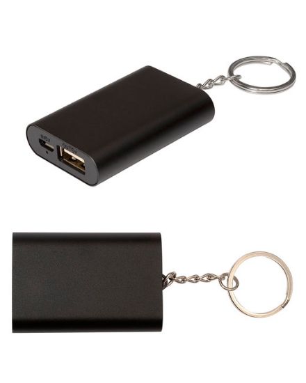 Custom Mini Cell Phone Charger  - Power Bank - Key Chain