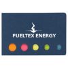 Promotional and Custom Sticky Flags in Pocket Case - Blue