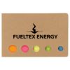 Promotional and Custom Sticky Flags in Pocket Case - Natural