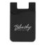 Silicone Phone Wallet - Black