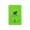 Phone Wallet With Earbuds Holder - Lime Green
